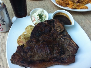 500gm steak - 2 people finished this (just have to say that)